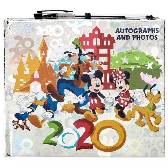 Walt Disney World 2020 Autograph and Photograph Book with Pen - Picture 1 of 5